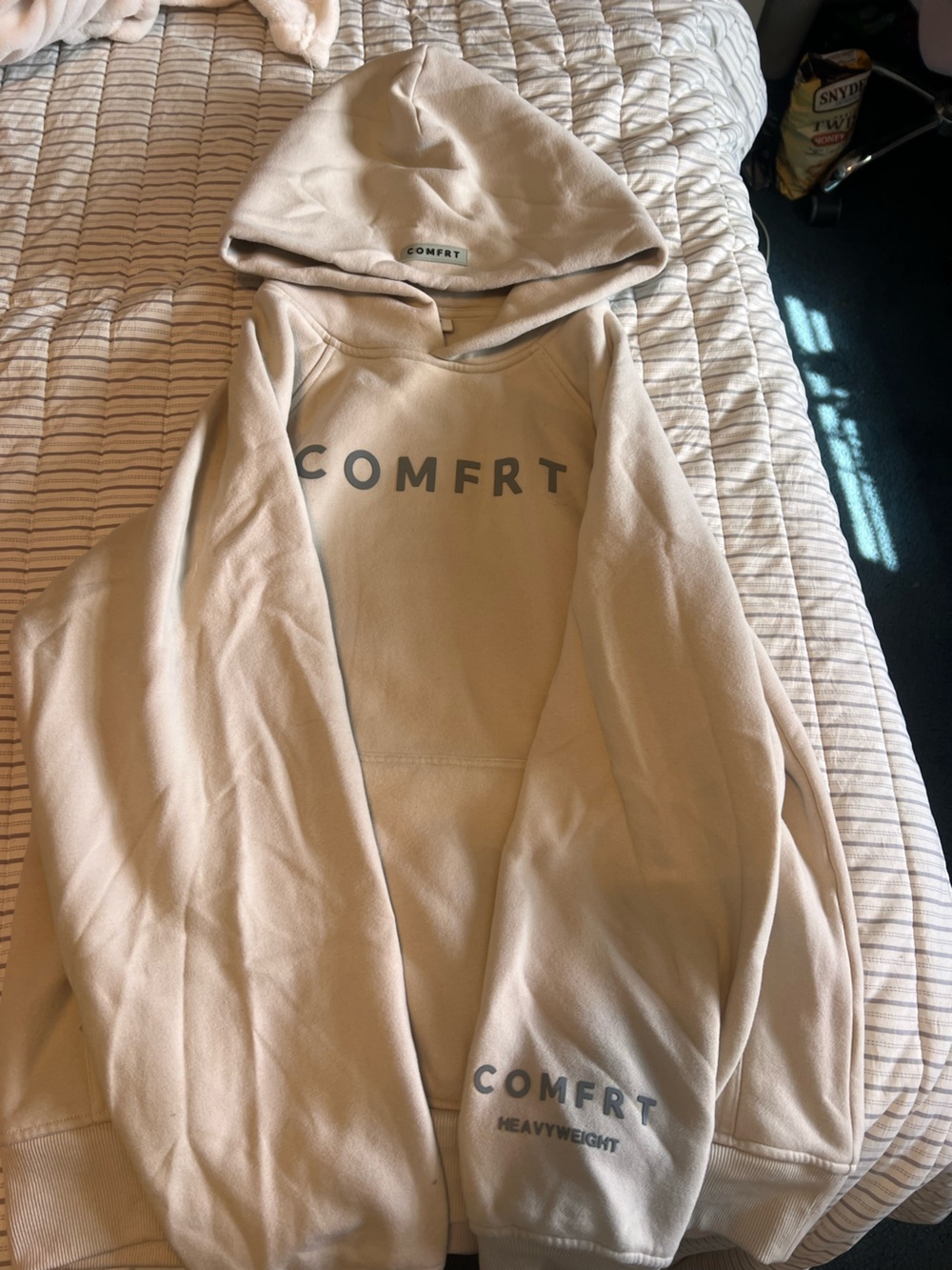 Beige COMFRT Pullover Sweatshirt